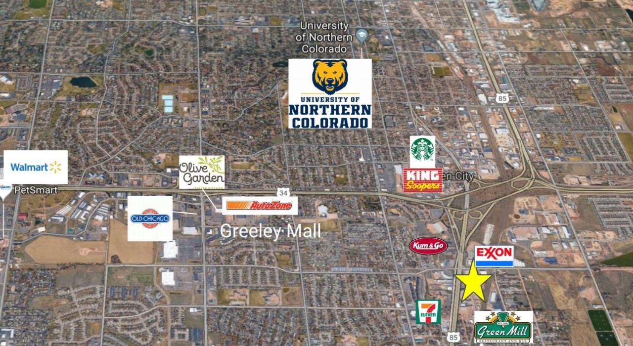 Americas Best Value Inn Greeley Evans Exterior foto